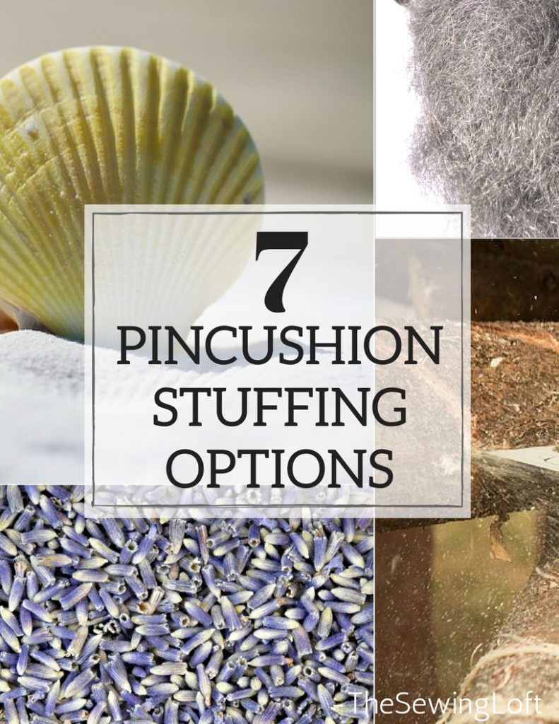 Pincushion Stuffing Options - The Sewing Loft